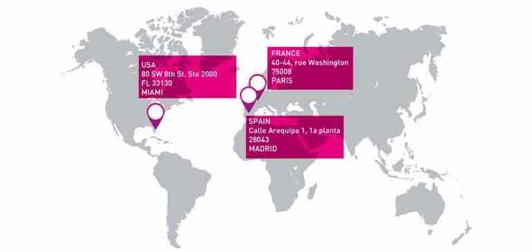 Bureaux AVI assurance voyage Paris Madrid Miami