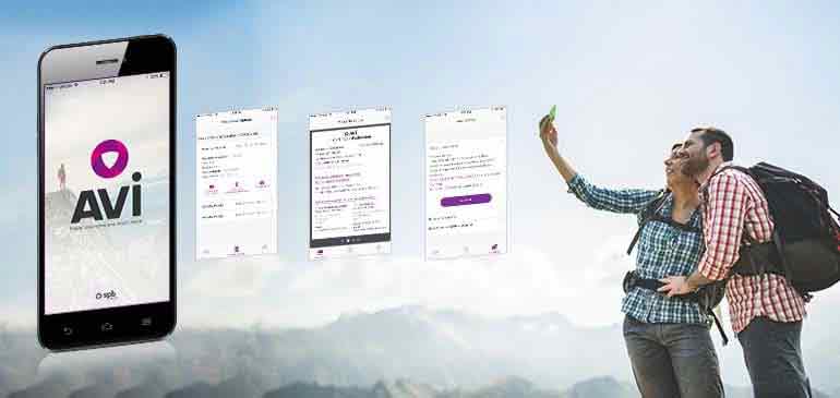 Aplicacion movil AVI International