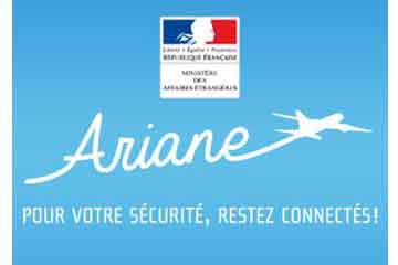 portail web Ariane, informations et assistance voyageurs à l'étranger