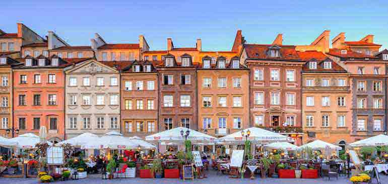 Varsovie AVI assurance voyage Pologne